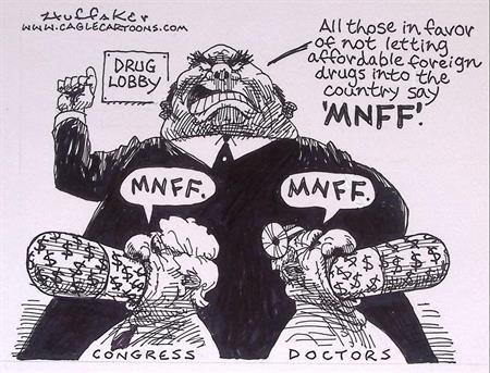 Pentekening Amerika - Drugslobby (lijst optie, Tekeningen), Antiek en Kunst, Kunst | Tekeningen en Fotografie, Verzenden