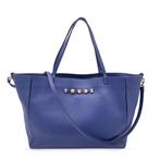 Valentino - Blue Leather Rockstud Tote Shoulder Bag - Tote, Bijoux, Sacs & Beauté