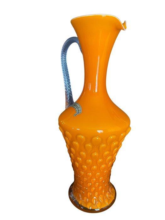 Opalina fiorentina - Vaas - opaline glas - Vaas in, Antiek en Kunst, Curiosa en Brocante