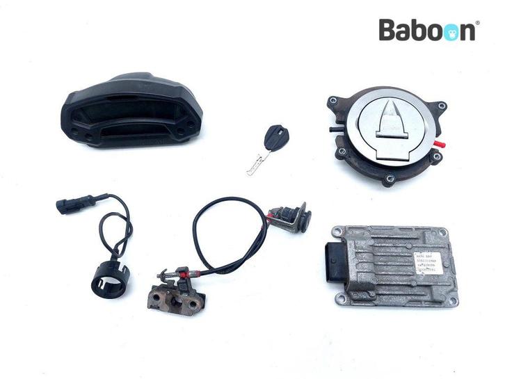 Contactslot Set met Immobiliser Ducati Monster 696 2008-2014, Motoren, Onderdelen | Ducati, Gebruikt, Verzenden