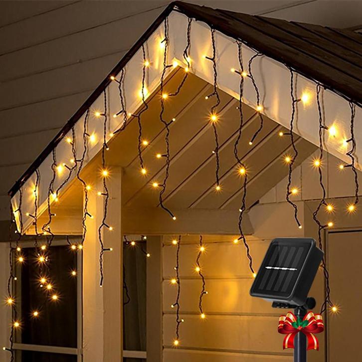 LED Lichtgordijn - Kerstversiering  - Kerstverlichting - 5 m, Huis en Inrichting, Lampen | Overige, Nieuw, Verzenden