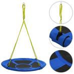 vidaXL Schommel 100 kg 110 cm blauw, Kinderen en Baby's, Verzenden, Nieuw