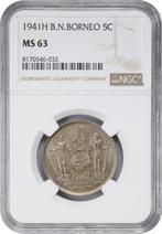Britse Noord-Borneo. George VI. 5 Cents 1941 - NGC MS63