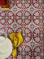 grote tafellaken, rode renaissancetegels - Tafelkleed - 265