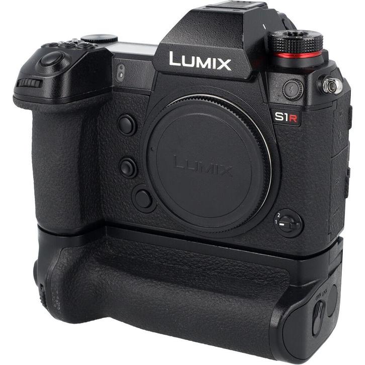 Panasonic Lumix DC-S1R + DMW-BGS1E batterygrip | Tweedehands, Audio, Tv en Foto, Fotocamera's Digitaal, Zo goed als nieuw, Verzenden