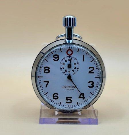 Leonidas - BF 417 10 seconden - 1960-1969, Handtassen en Accessoires, Horloges | Heren