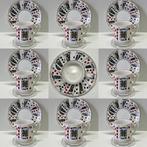 Queens fine bone China - Koffieservies (16) - Cut for