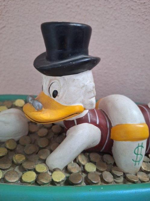 Scrooge McDuck Bathing in Money - 1 Figurine - Disney Demons, Verzamelen, Disney