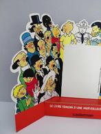 Tintin - 1 Grote PLV-triptyque met zijn presentoir van