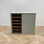Tweedehands metalen roldeurkast / magazijnkast vv 5 houten, Huis en Inrichting, Kasten | Roldeurkasten en Archiefkasten, Gebruikt