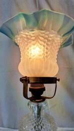 Tafellamp - Glas, Messing - (geassocieerd lampenkap), Antiek en Kunst