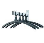 Wandgarderobe met 4 nylon haken en hangers, Huis en Inrichting, Woonaccessoires | Kapstokken, Nieuw, Overige materialen