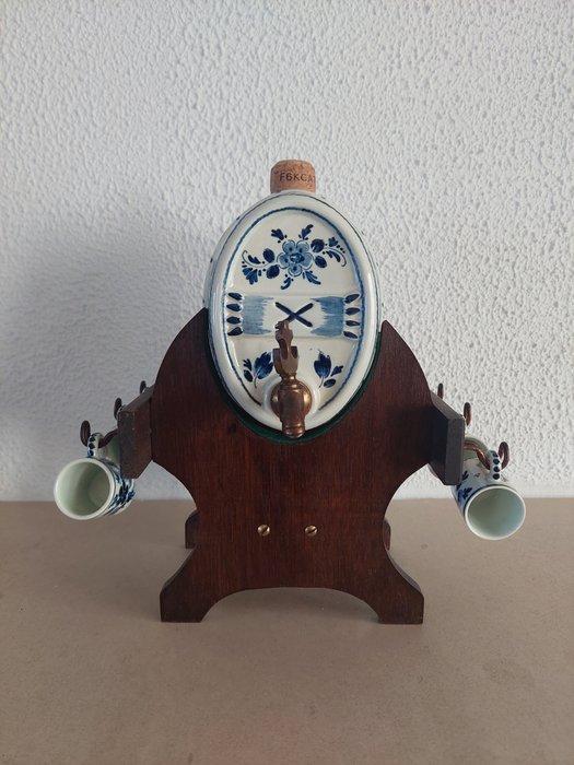 Plateelbakkerij Zuid-Holland - Service de boisson - Faïence, Antiquités & Art, Antiquités | Verre & Cristal