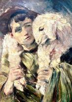 Romualdo Locatelli (1905–1943) - Pastorello con agnello