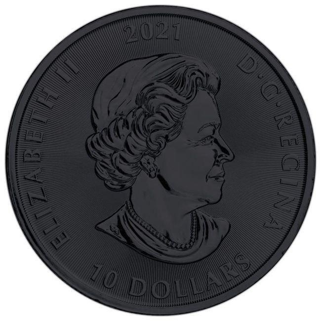 Canada. 10 Dollars 2021 2oz Canada Creatures of the North, Postzegels en Munten, Edelmetalen en Baren