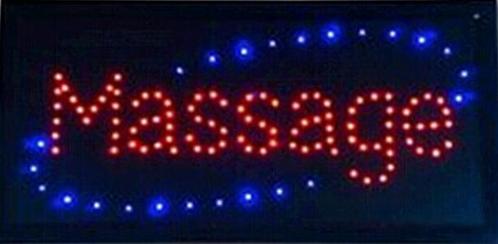 Massage LED bord lamp verlichting lichtbak reclamebord #E, Huis en Inrichting, Lampen | Overige, Nieuw, Verzenden