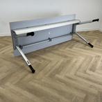 Haworth verstelbaar bureau met kabelgoot 200x80 cm, licht, Huis en Inrichting, In hoogte verstelbaar, Gebruikt, Bureau