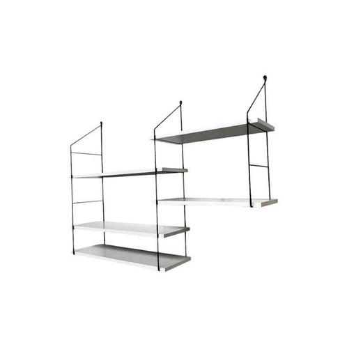 Stellingkast - Hout, Metaal, Plastic, Antiek en Kunst, Kunst | Designobjecten