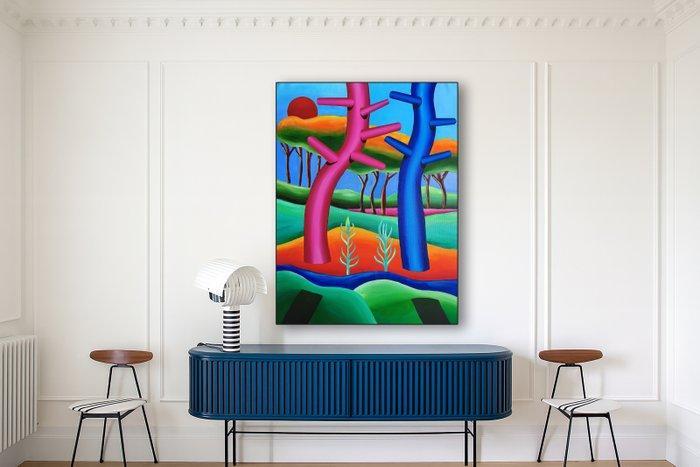 B. Morah - Bosque Ingrávido 56 XL (NO RESERVE), Antiek en Kunst, Kunst | Schilderijen | Modern