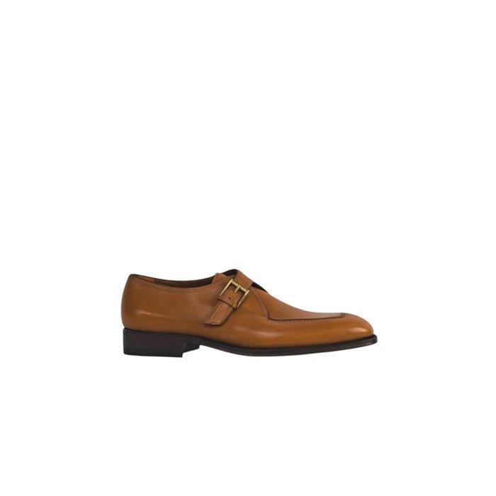 a.testoni Bologna 1929 Shoes Buckle Washed Calf Caramel 8 UK, Vêtements | Hommes, Chaussures