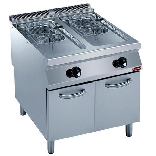 D-G22/F30A8-N Friteuse gaz 2 cuves Y 15 litres, brûleurs, Articles professionnels, Horeca | Équipement de cuisine, Cuisinière, Friteuse et Grils