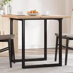vidaXL Eettafel O-frame 90x90x75,5 cm massief grenenhout en, Huis en Inrichting, Tafels | Eettafels, Verzenden, Nieuw