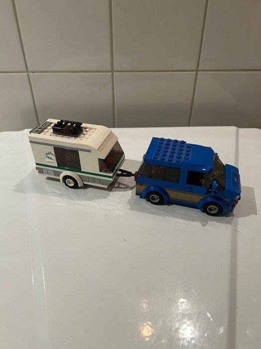 Lego Set - 60117 - City - Van & Caravan, Kinderen en Baby's, Speelgoed | Duplo en Lego