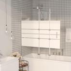 vidaXL Cabine de douche pliable ESG 120x140 cm Blanc, Verzenden, Neuf