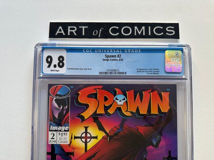 Spawn #2 - CGC 9.8 - 1st Appearance Of The Violator - Spawn, Livres, BD | Comics