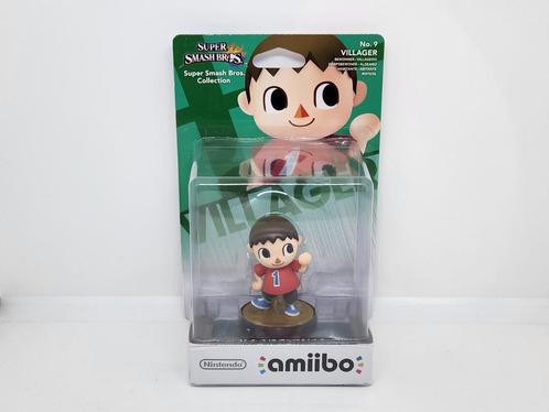 Amiibo - Super Smash Bros. Series - No. 9 Villager - New, Collections, Jouets miniatures, Envoi