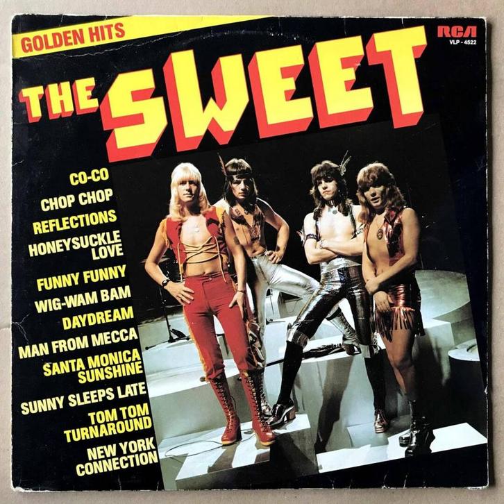 Sweet, The – Golden Hits (1-12-Vinyl-LP), CD & DVD, Vinyles | Rock, Enlèvement ou Envoi