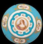 Sevres - Bord (2) - Retratos - Porselein - Sevres, paar