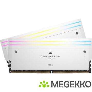 Corsair DDR5 Dominator Titanium 2x16GB 6000 White, Verzenden