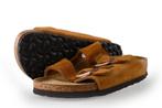 Birkenstock Slippers in maat 36 Cognac | 10% extra korting, Verzenden, Slippers