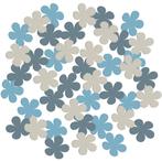 Bloemen Confetti Blauw, Hobby en Vrije tijd, Feestartikelen, Verzenden, Nieuw