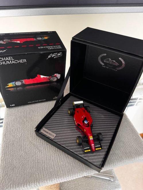 IXO 1:43 - Modelauto - Michael Schumacher Ferrari 412 T2 -, Hobby en Vrije tijd, Modelauto's | 1:5 tot 1:12