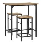 Tweedekans | SoBuy Bistrotafel - 3-Delig - Tafel - 2 Stoelen, Tuin en Terras, Ophalen of Verzenden, Nieuw