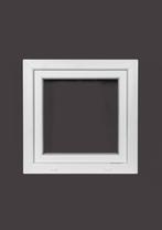 PVC raam draai kiep b70xh70 cm wit, Doe-het-zelf en Bouw, Glas en Ramen, Gevelraam of Ruit, Minder dan 80 cm, Minder dan 80 cm