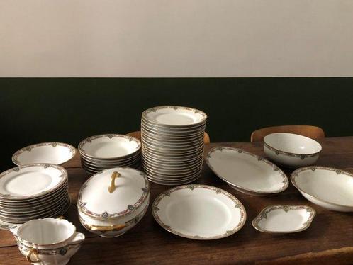 Service de porcelaine de table Limoges - Inconnu -, Antiek en Kunst, Antiek | Meubels | Tafels