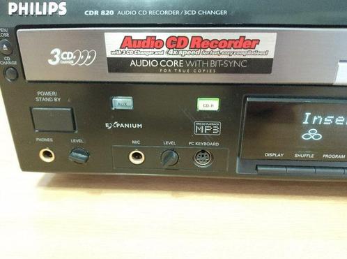 Philips - CDR 820 Cd-recorder, Audio, Tv en Foto, Radio's