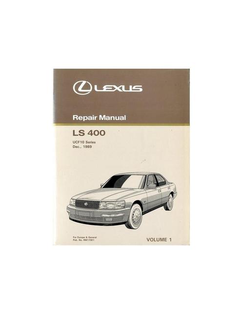 1990 LEXUS LS 400 CHASSIS & CAROSSERIE WERKPLAATSHANDBOEK .., Auto diversen, Handleidingen en Instructieboekjes, Ophalen of Verzenden