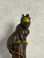 Beeld, Draak - 26 cm - Brons