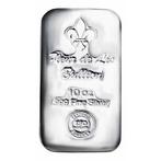 10 Onces troy - Argent .999 - 10 oz Fleur de Lis Bullion 999