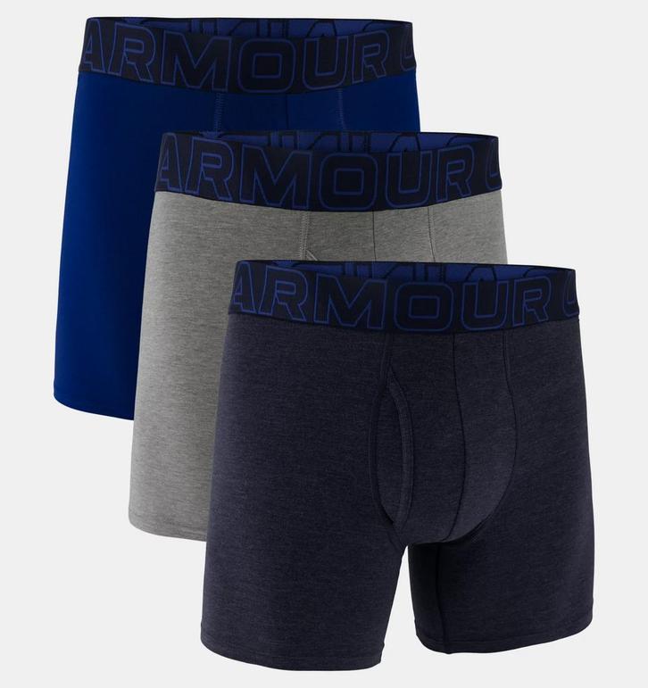 UA Performance Cotton Boxerjock 6in 3-pack 410 - Maat SM, Kleding | Heren, Ondergoed, Boxer, Ophalen of Verzenden