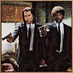 NicDA - PULP FICTION . The Fourth Man . XL 1m² No AI No, Antiek en Kunst