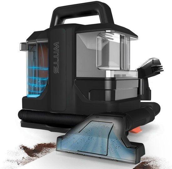 2dekans | WITTS Tapijtreiniger – Incl. Opzetborstels & 2, Elektronische apparatuur, Stofzuigers, Ophalen of Verzenden