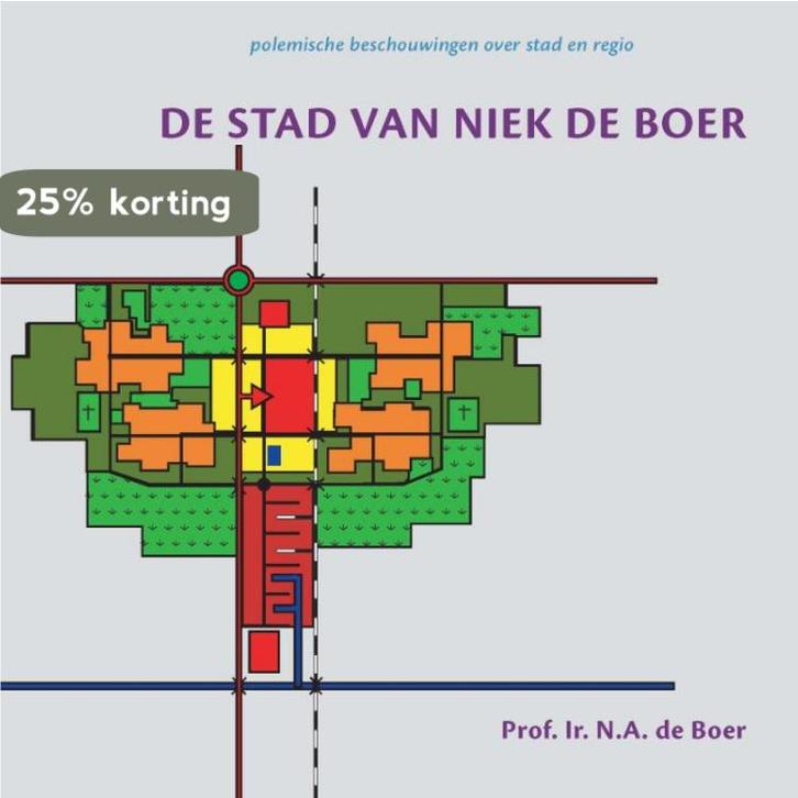 De stad van Niek de Boer 9789052693262 N.A. de Boer, Boeken, Kunst en Cultuur | Beeldend, Gelezen, Verzenden
