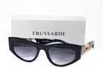 Sunglasses - Trussardi - Sonnenbrille TSW9013 A02 - schwarz,, Handtassen en Accessoires, Nieuw