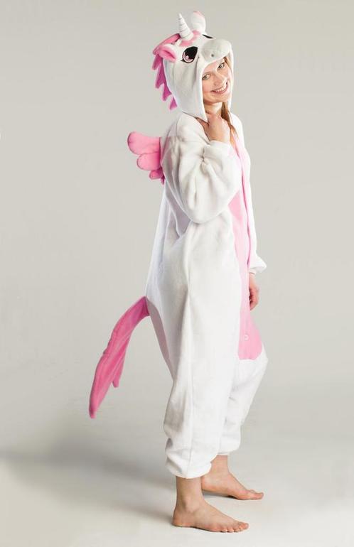 Onesie Wit Roze Pegasus Pak M-L Eenhoornpak Kostuum Eenhoorn, Kleding | Dames, Carnavalskleding en Feestkleding, Nieuw, Ophalen of Verzenden