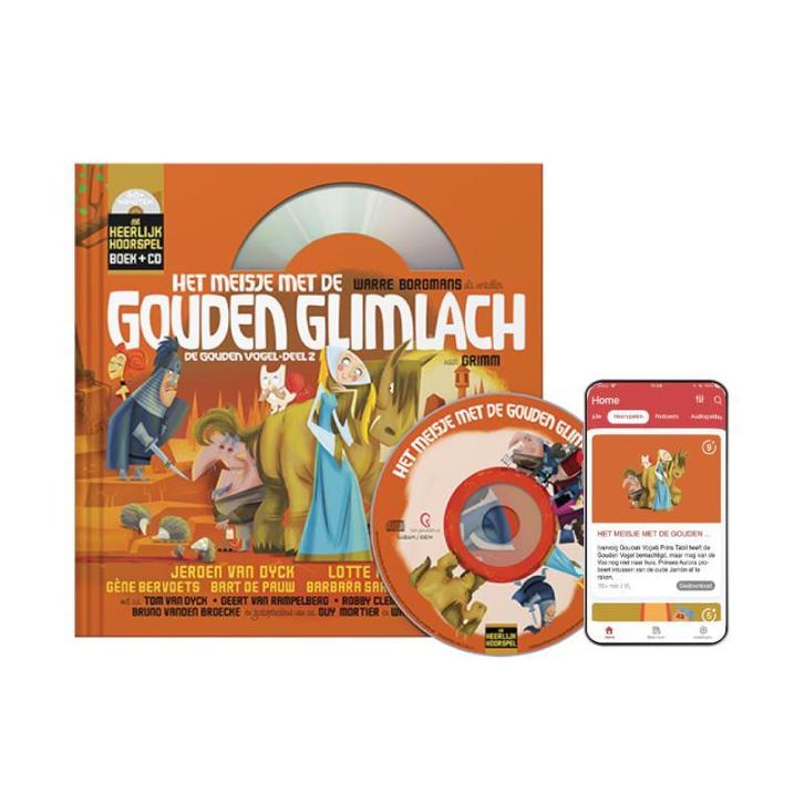 Het meisje met de gouden glimlach / De gouden vogel deel 2 /, Boeken, Kinderboeken | Kleuters, Zo goed als nieuw, Verzenden